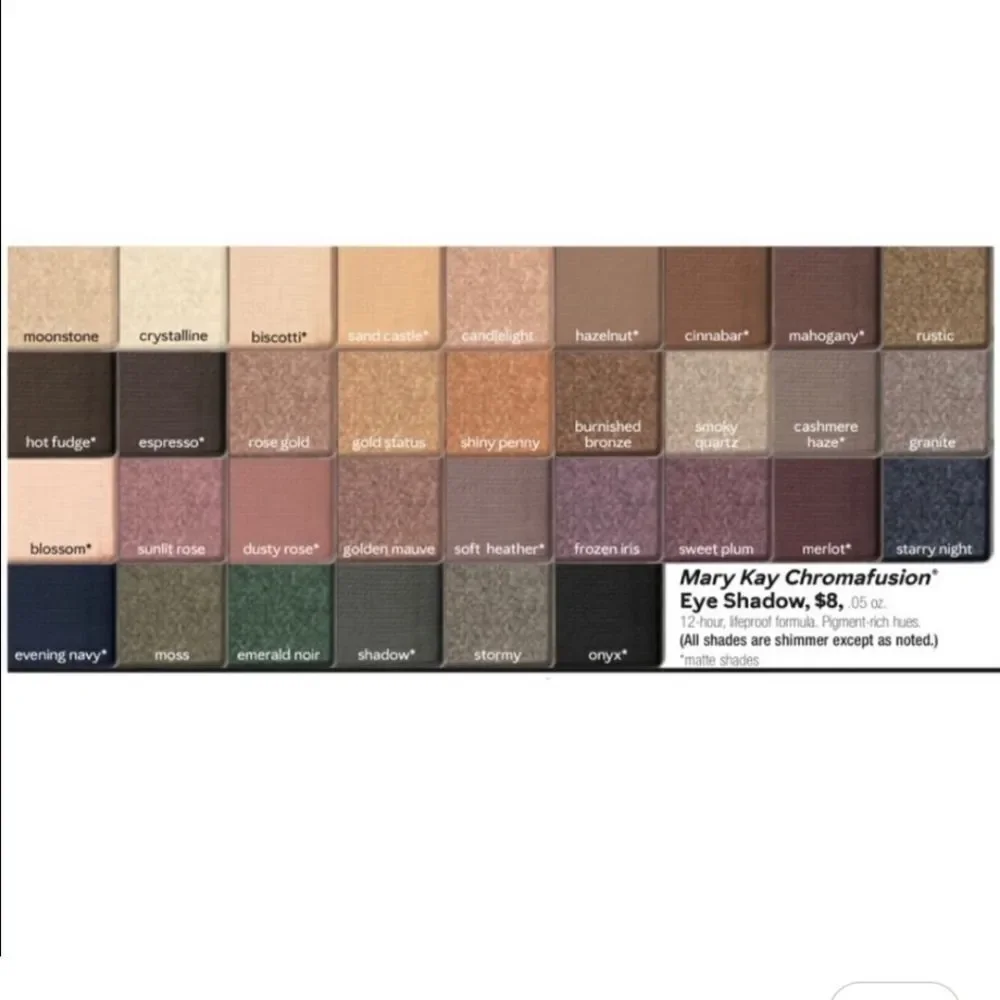 MARY KAY CHROMAFUSION EYE SHADOW, HOT FUDGE